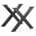 Table, en métal, coloris noir, pour les espaces de vie