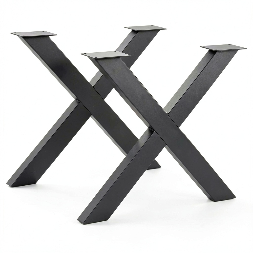 Table, en métal, coloris noir, pour les espaces de vie