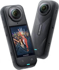 Insta360 X5 Pack Standard caméra – 2400 mAh, 5 nm, gris/noir