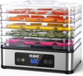 YASHE Déshydrateur Alimentaire – 400 W, argenté