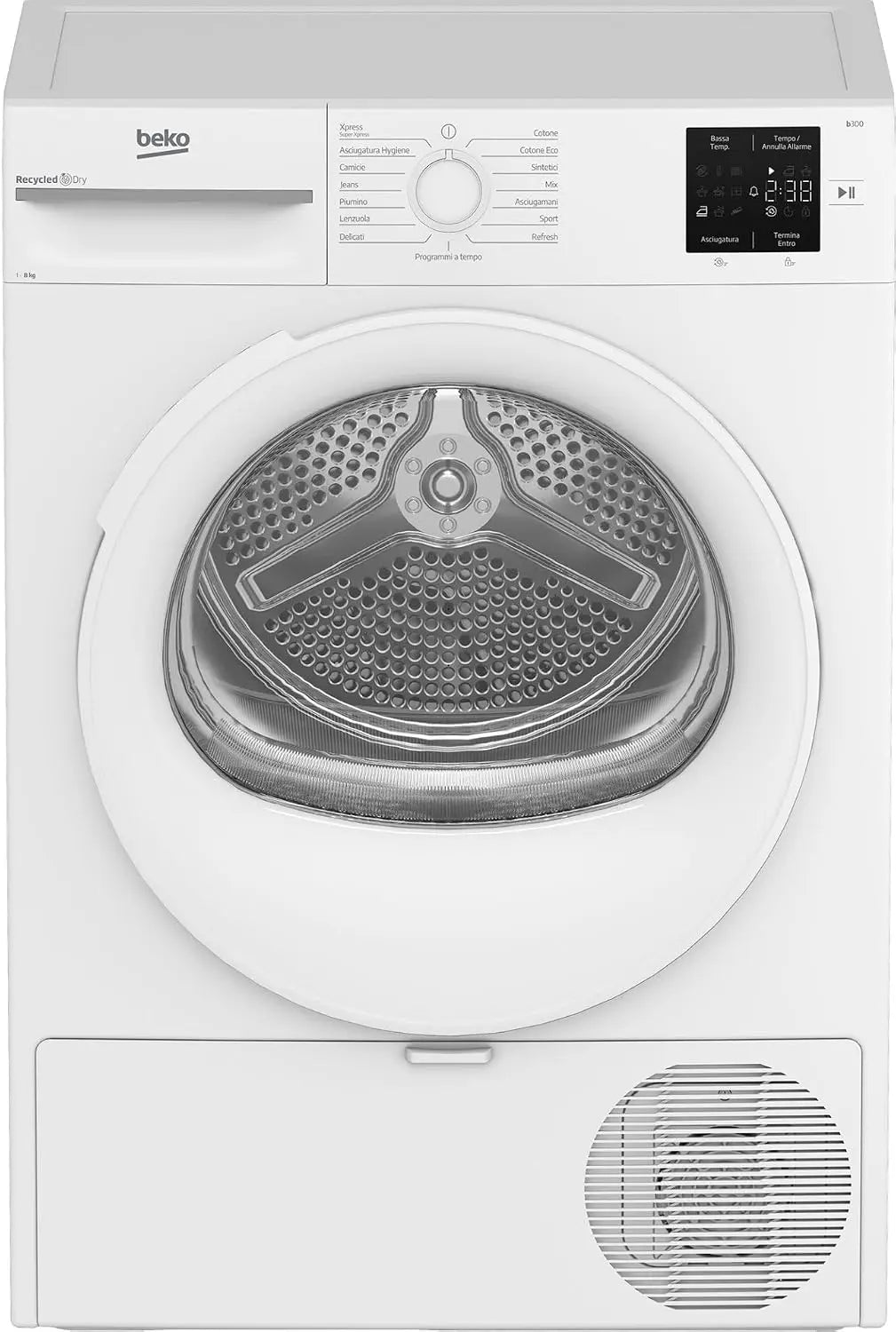 Beko Sèche-linge BMTR38W 8 kg – gris