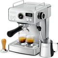 HIBREW H10A Machine Espresso 58mm Acier Inox 20 bar – 220 ml / 150 ml, argenté