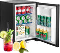 Smad Frigo Camping Car 12V 220V réfrigérateur – 40 L, noir