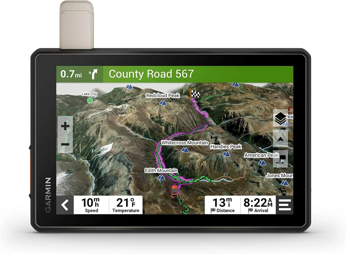 Garmin Tread Overland écran – noir