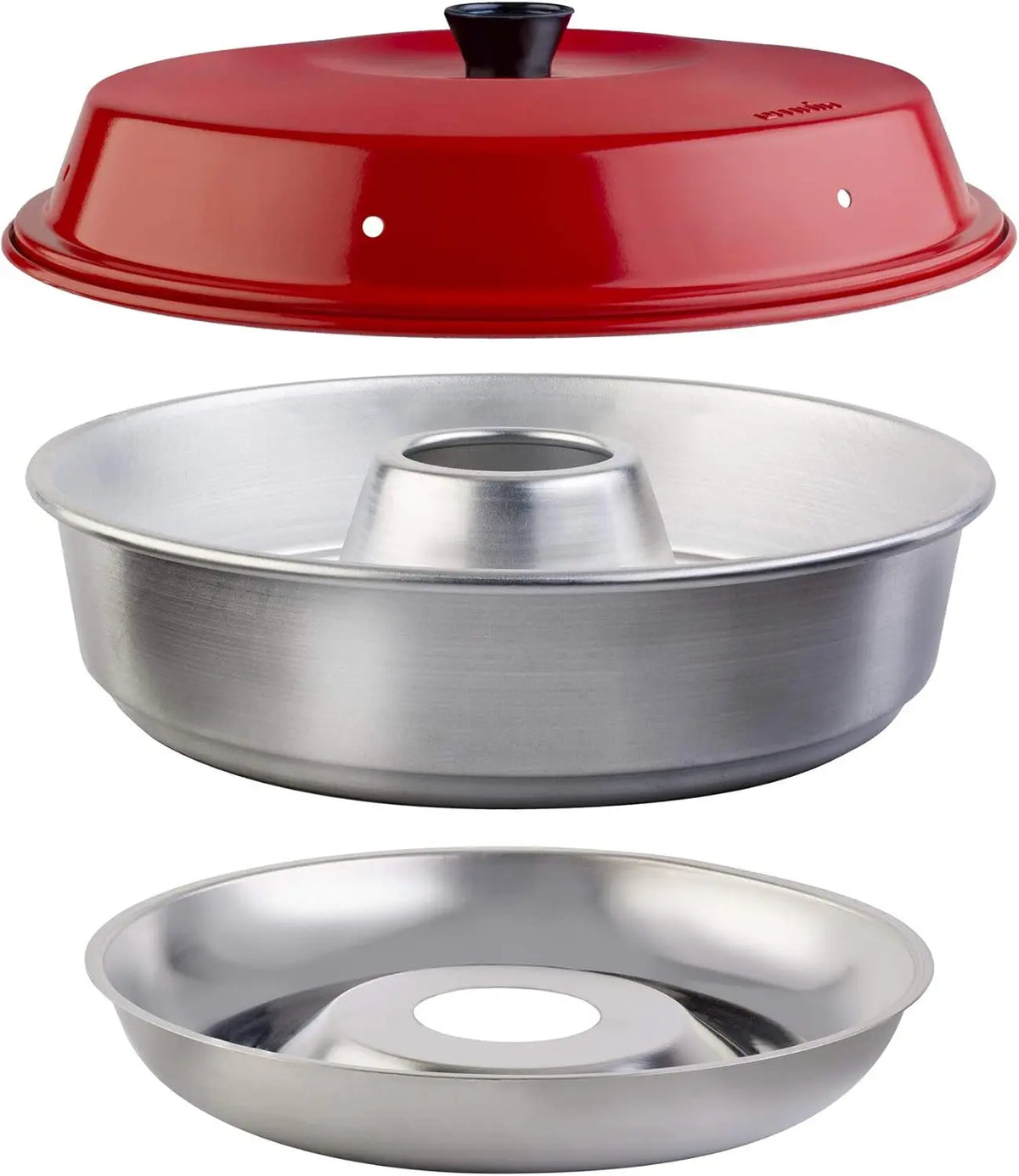 Omnia Four portable sur la Cuisinière – gris/orange