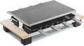 LAGRANGE Appareil à Raclette Pierre Elégance – 1100 W, gris