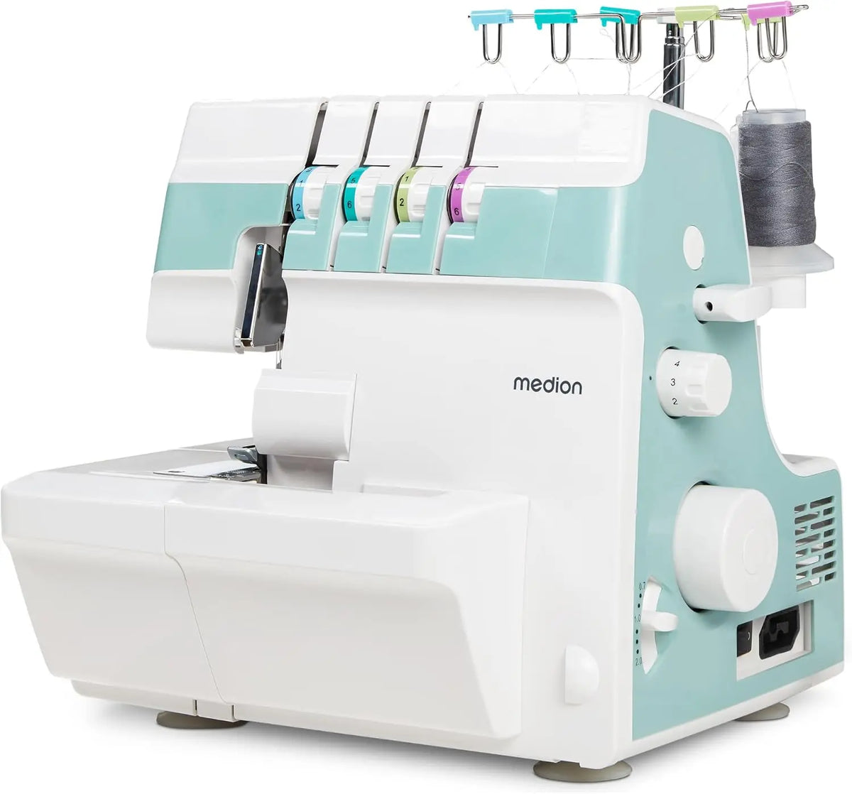 MEDION Surjeteuse SO90 électrique – MD19169, 90 watts, turquoise