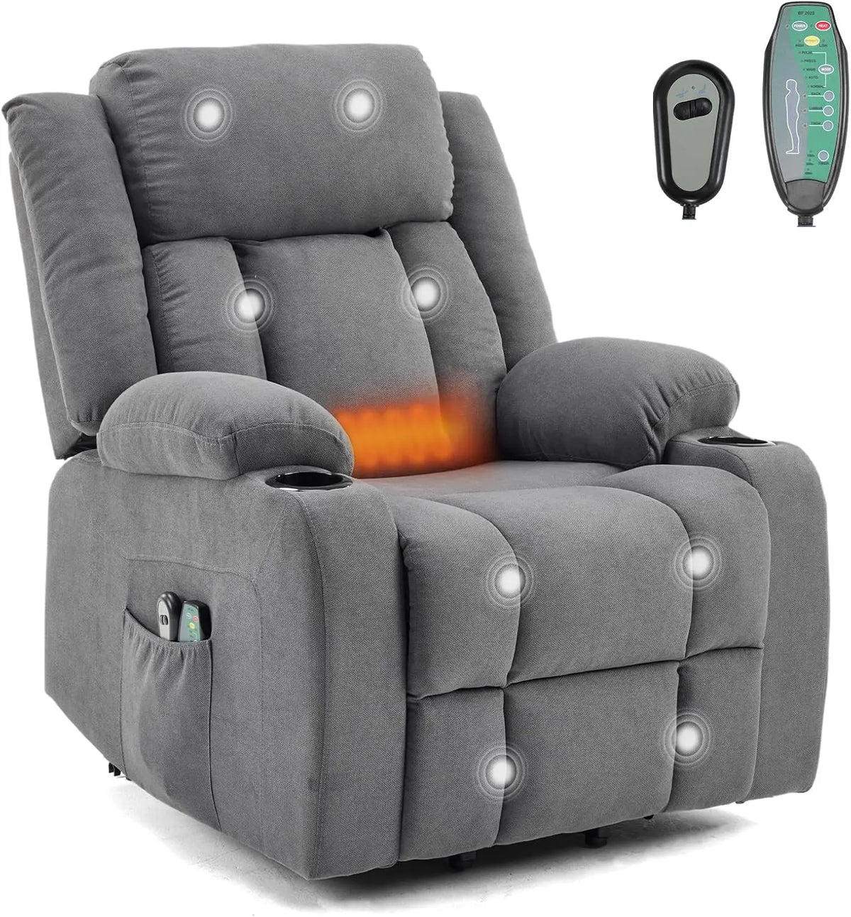Fauteuil Releveur Électrique Relax – gris