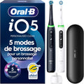 Oral-B Brosses à Dents Electriques iO 5 Duo – noir/blanc