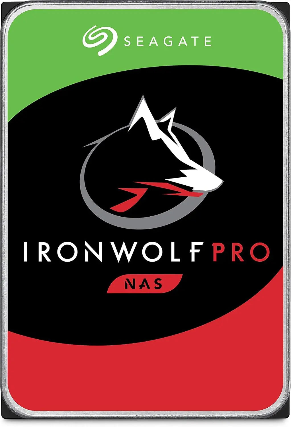 Seagate IronWolf Pro 14 To unité de stockage – ST14000NE0008, noir/rouge/vert
