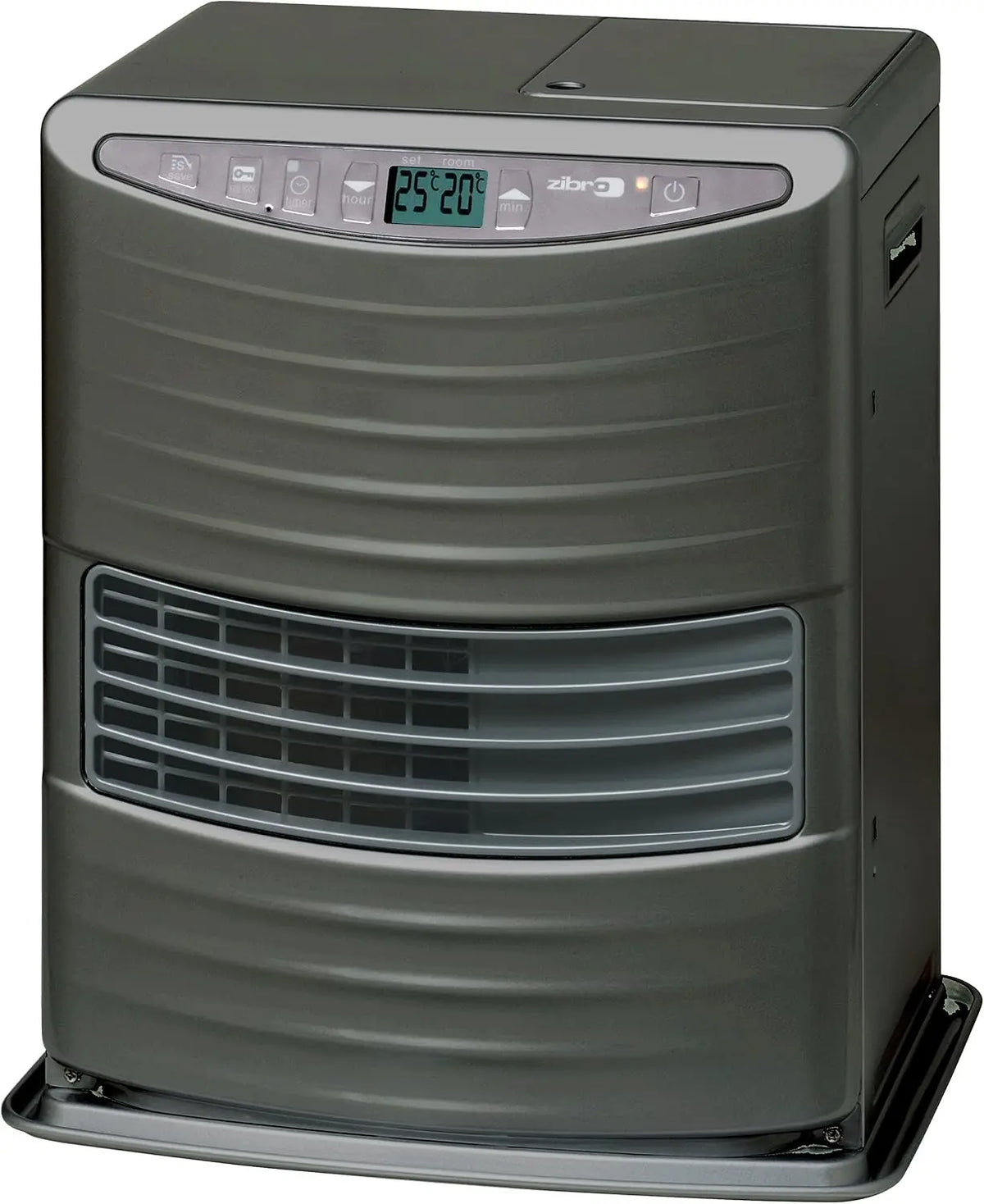KEROSUN LC-3000 Chauffage électronique portable à combustion – 3000 W, gris